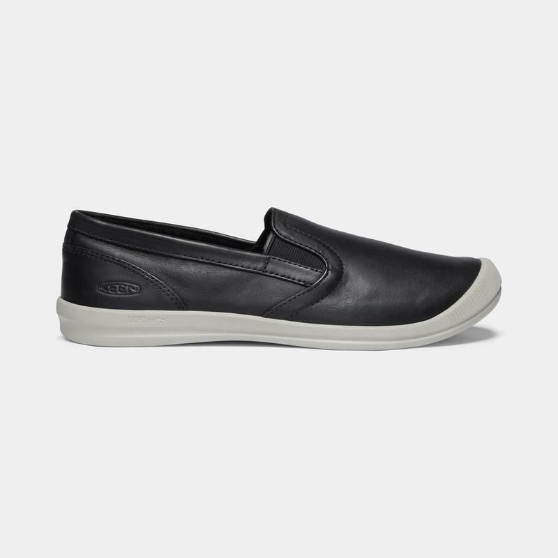 Cheap Keen Lorelai Womens Slip On Shoes Black NZ (0136-WABIJ)